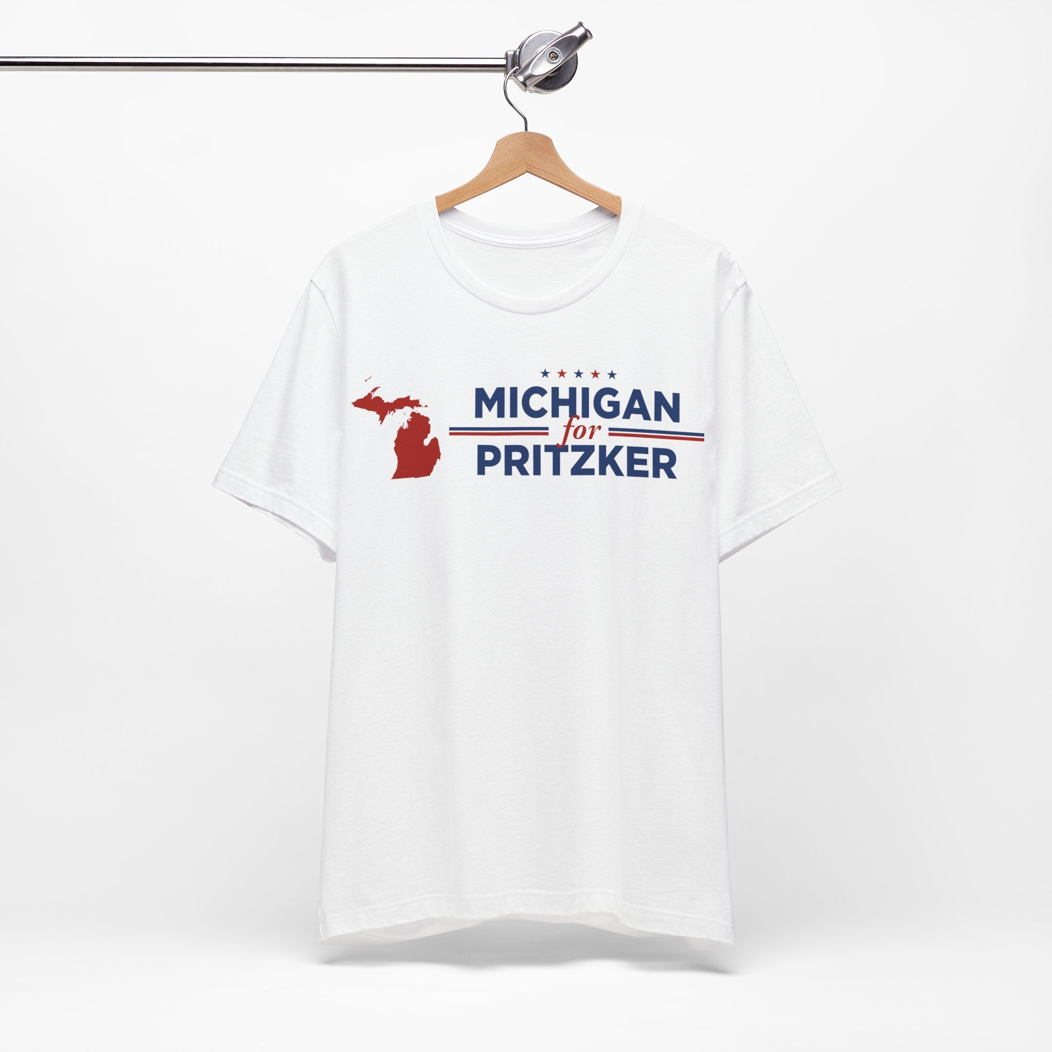 Michigan for J.B. Pritzker for President Campaign T-Shirt 2028