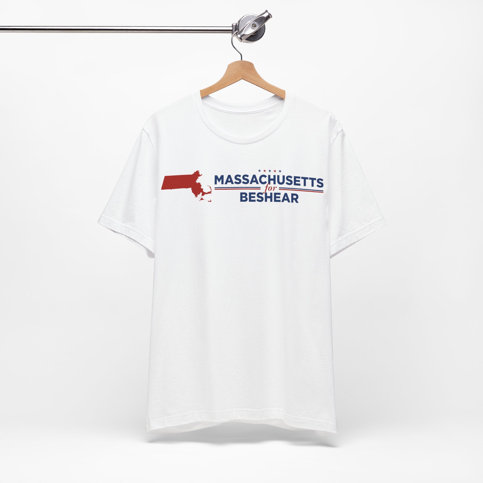 Massachusetts for Andy Beshear for President Campaign T-Shirt 2028