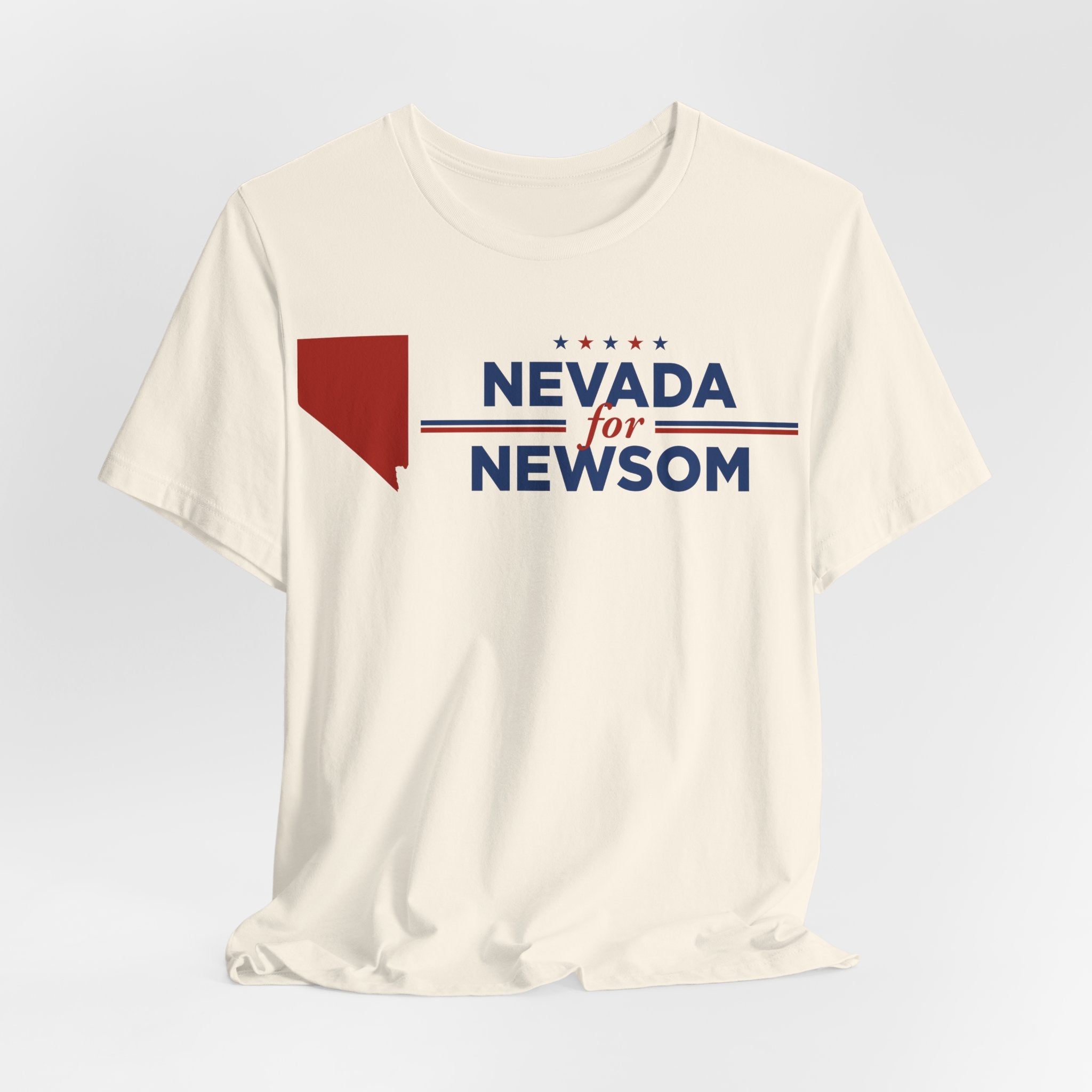 Nevada for Gavin Newsom for President Campaign T-Shirt 2028