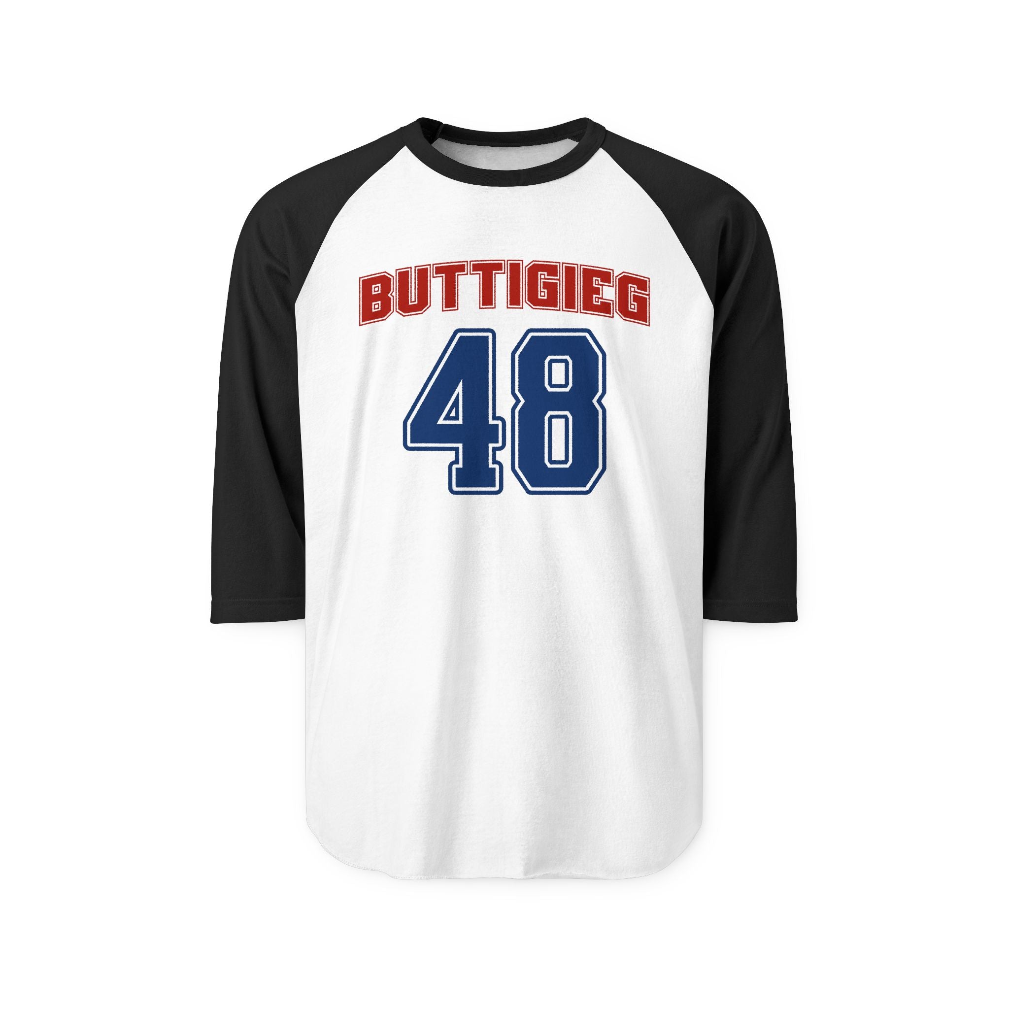 Team Pete Buttigieg - 48th President Vintage Varsity Baseball T-Shirt