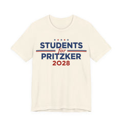 Students for J.B. Pritzker for President Campaign T-Shirt 2028