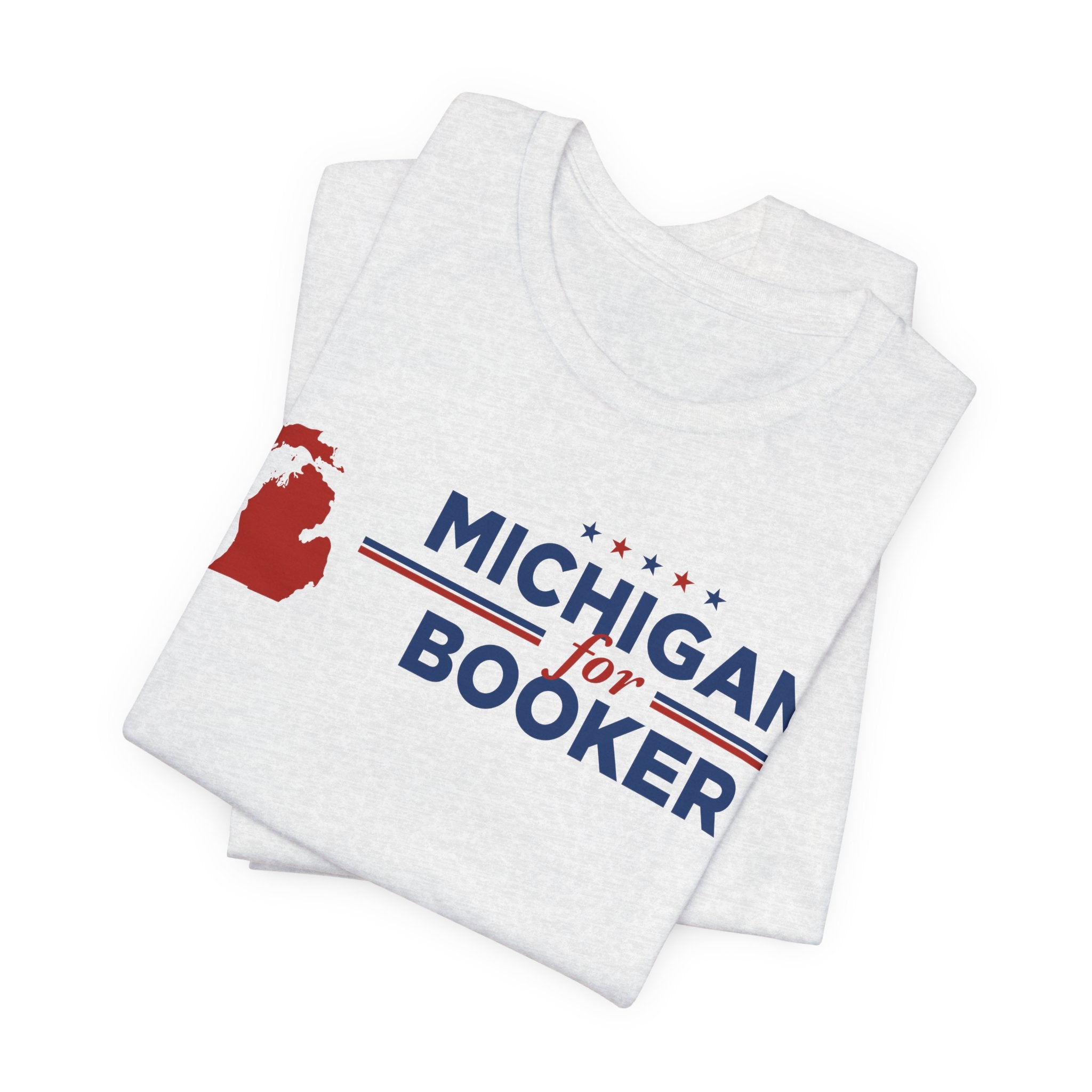Michigan for Cory Booker for President Campaign T-Shirt 2028