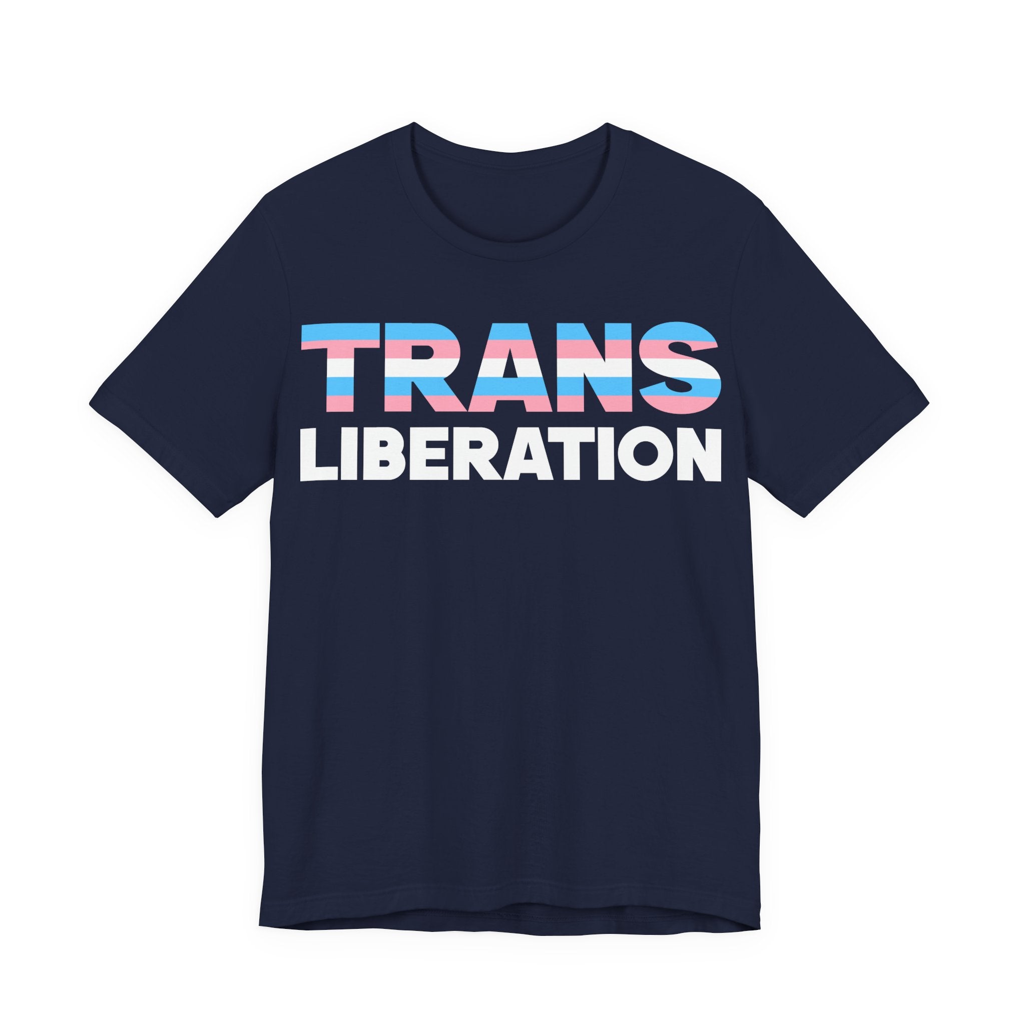 Trans Liberation T-Shirt – Trans Pride Graphic Tee – LGBTQ+ Activist Shirt