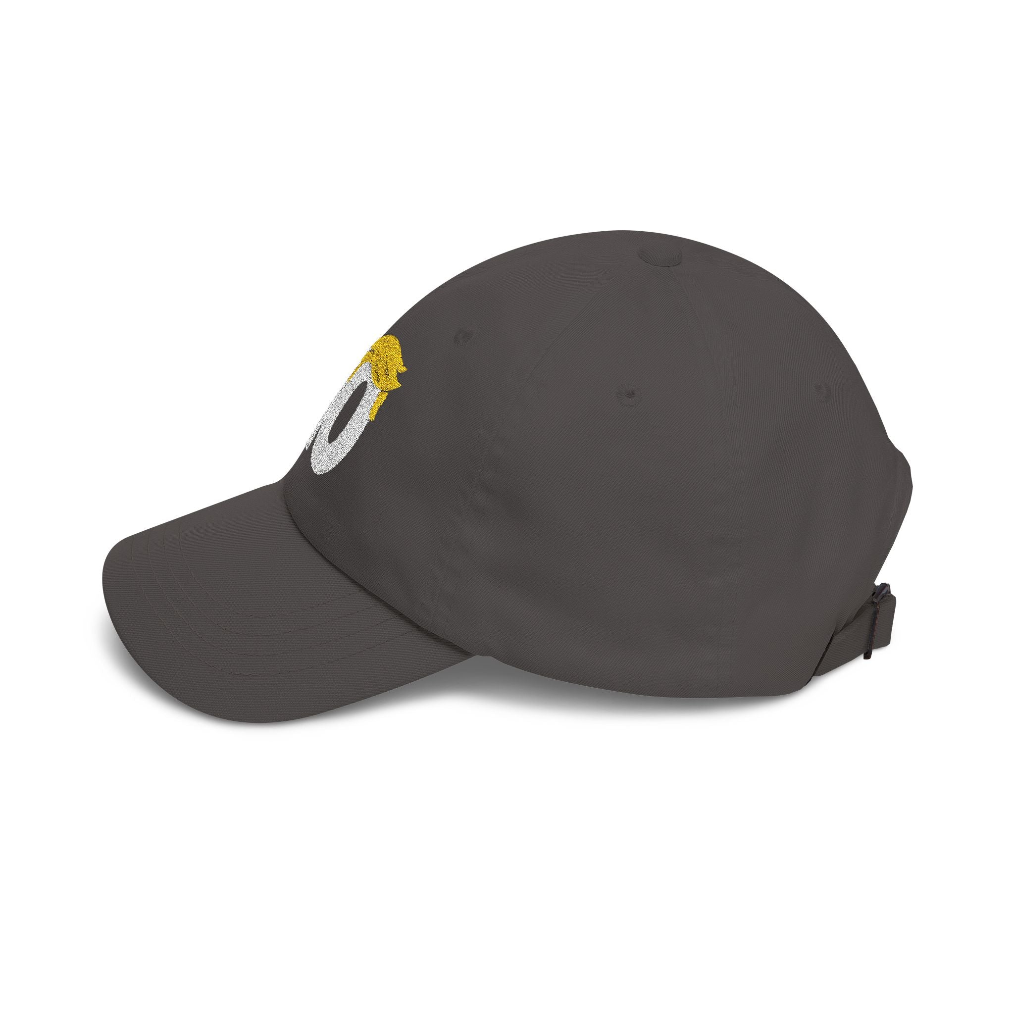 NO Embroidered Classic Dad Cap — Funny Anti-Trump Political Statement Baseball Cap