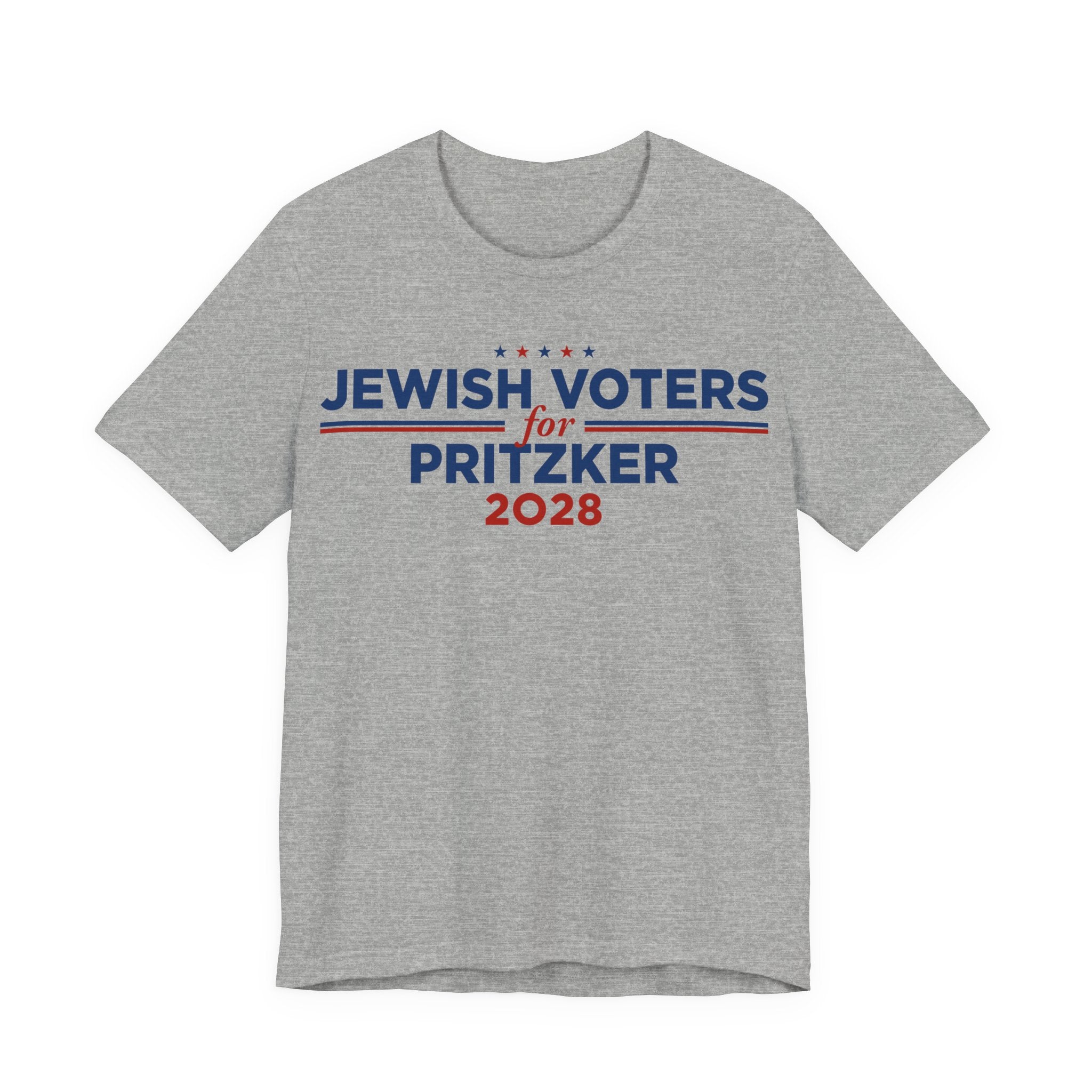 Jewish Voters for J.B. Pritzker for President Campaign T-Shirt 2028