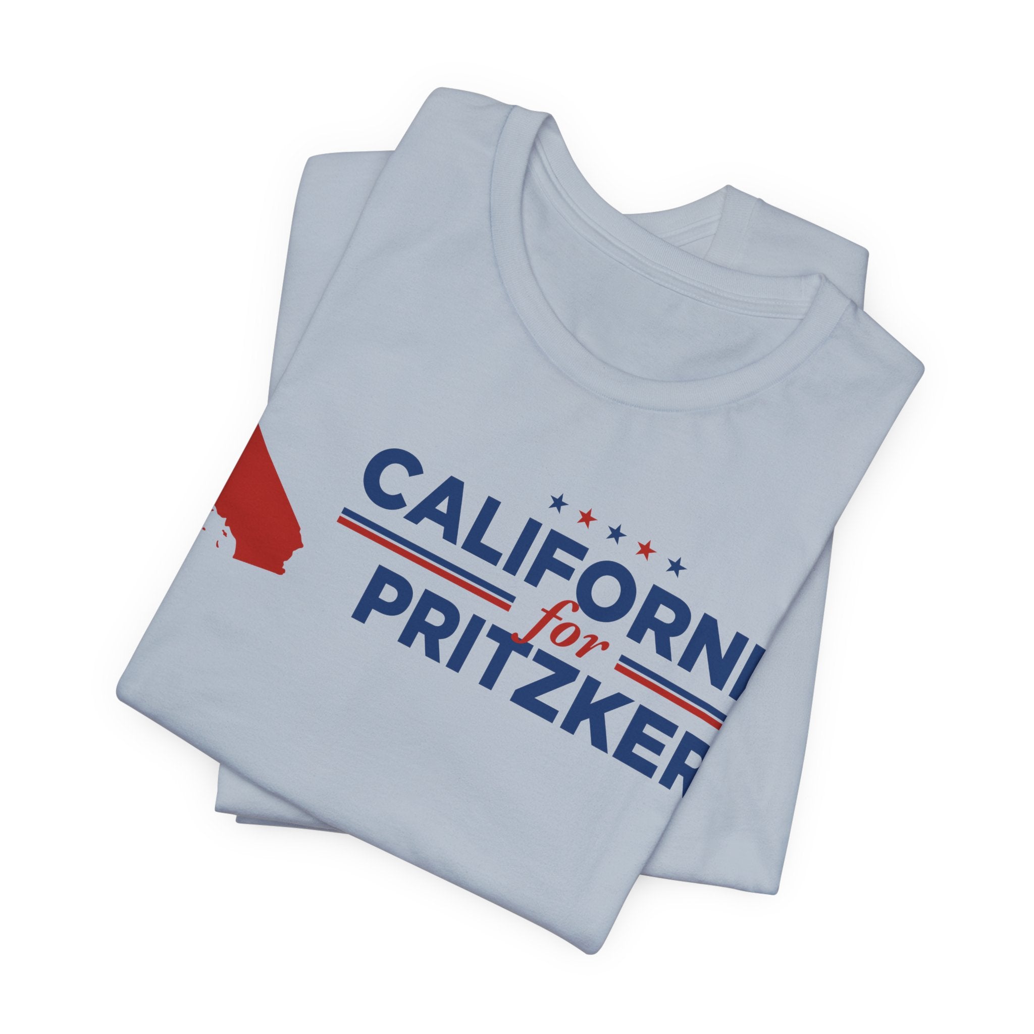 California for J.B. Pritzker for President Campaign T-Shirt 2028