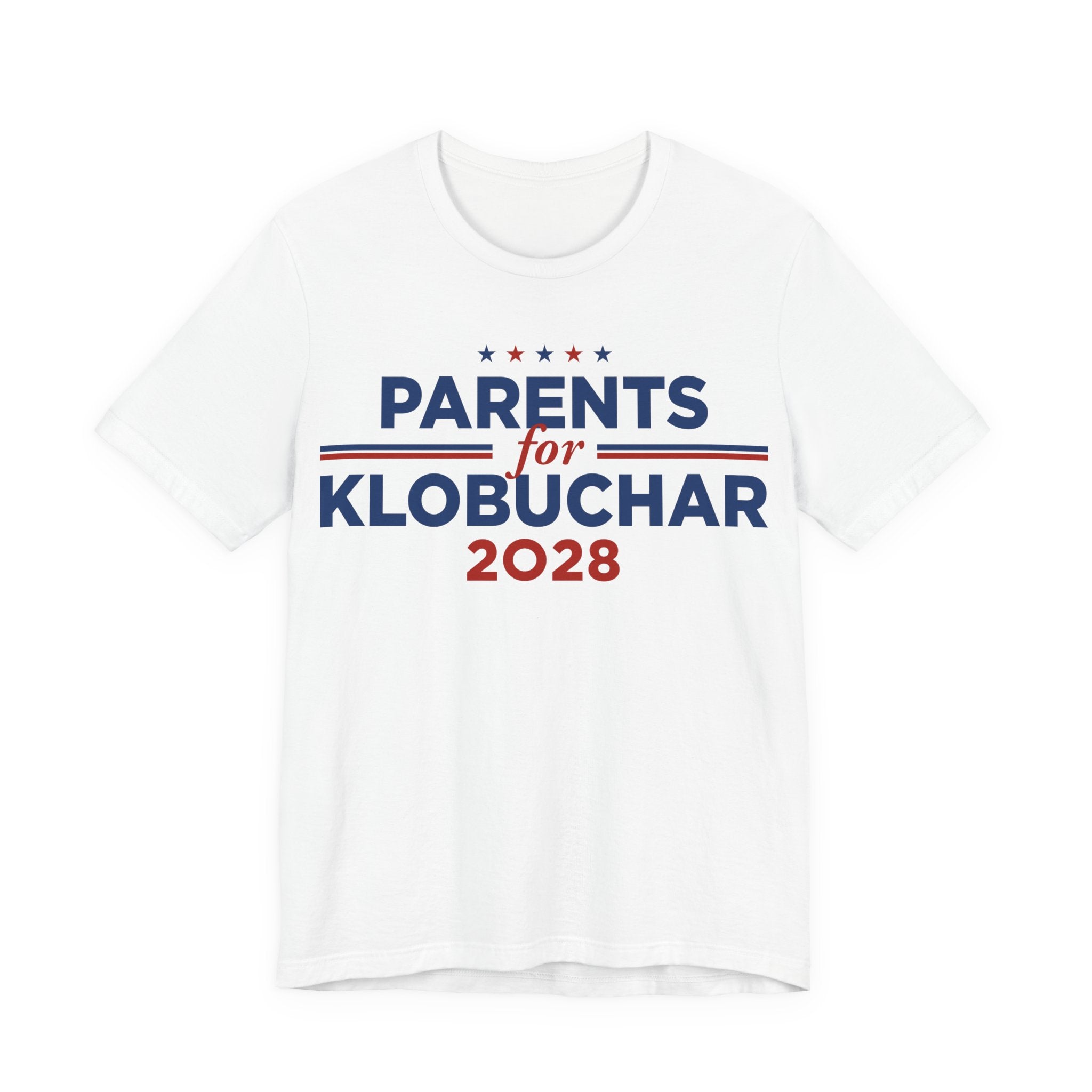 Parents for Amy Klobuchar for President Campaign T-Shirt 2028