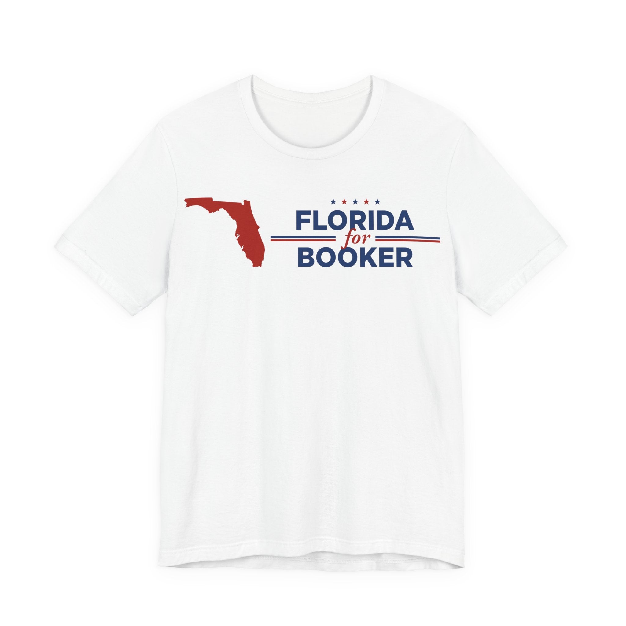 Florida for Cory Booker for President Campaign T-Shirt 2028