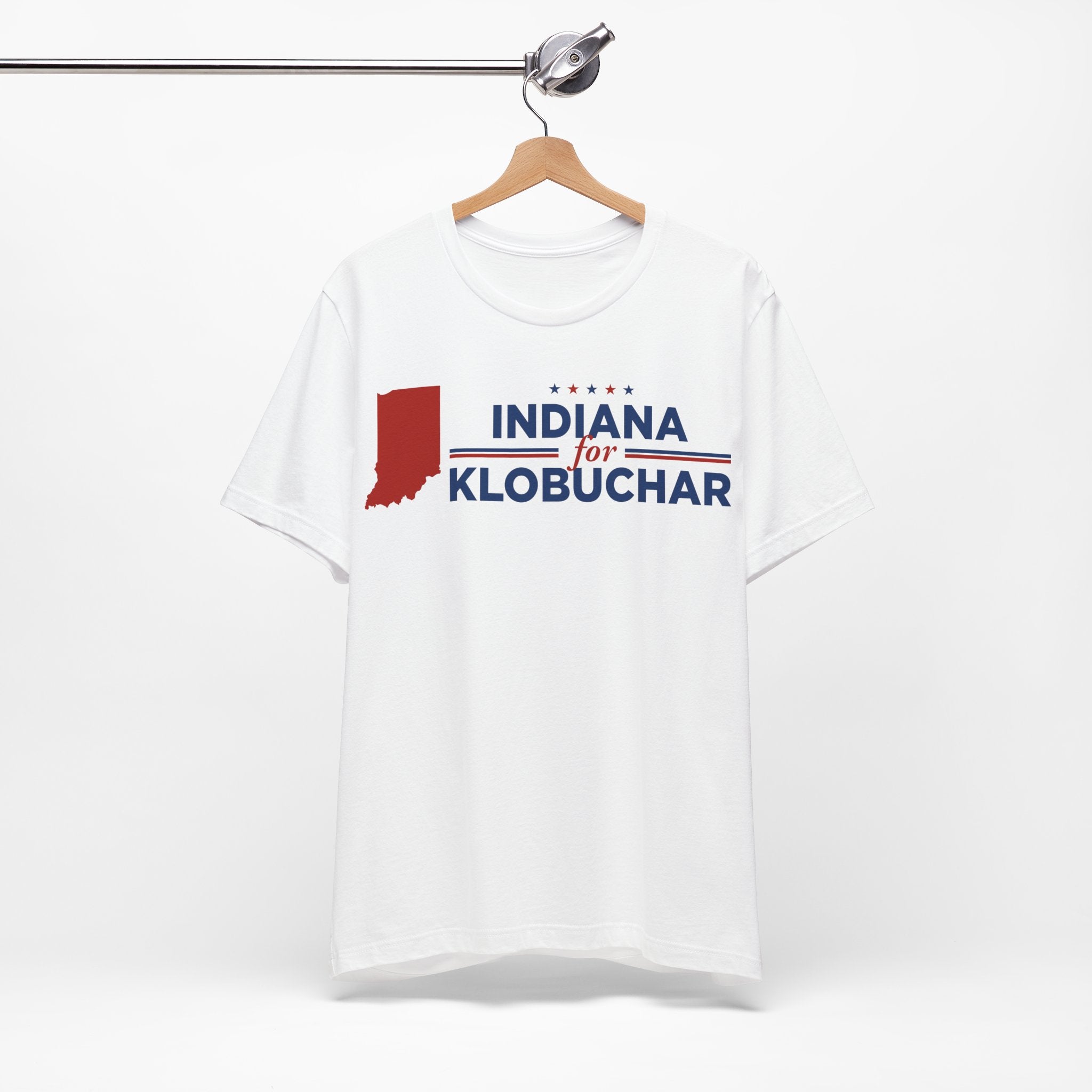 Indiana for Amy Klobuchar for President Campaign T-Shirt 2028