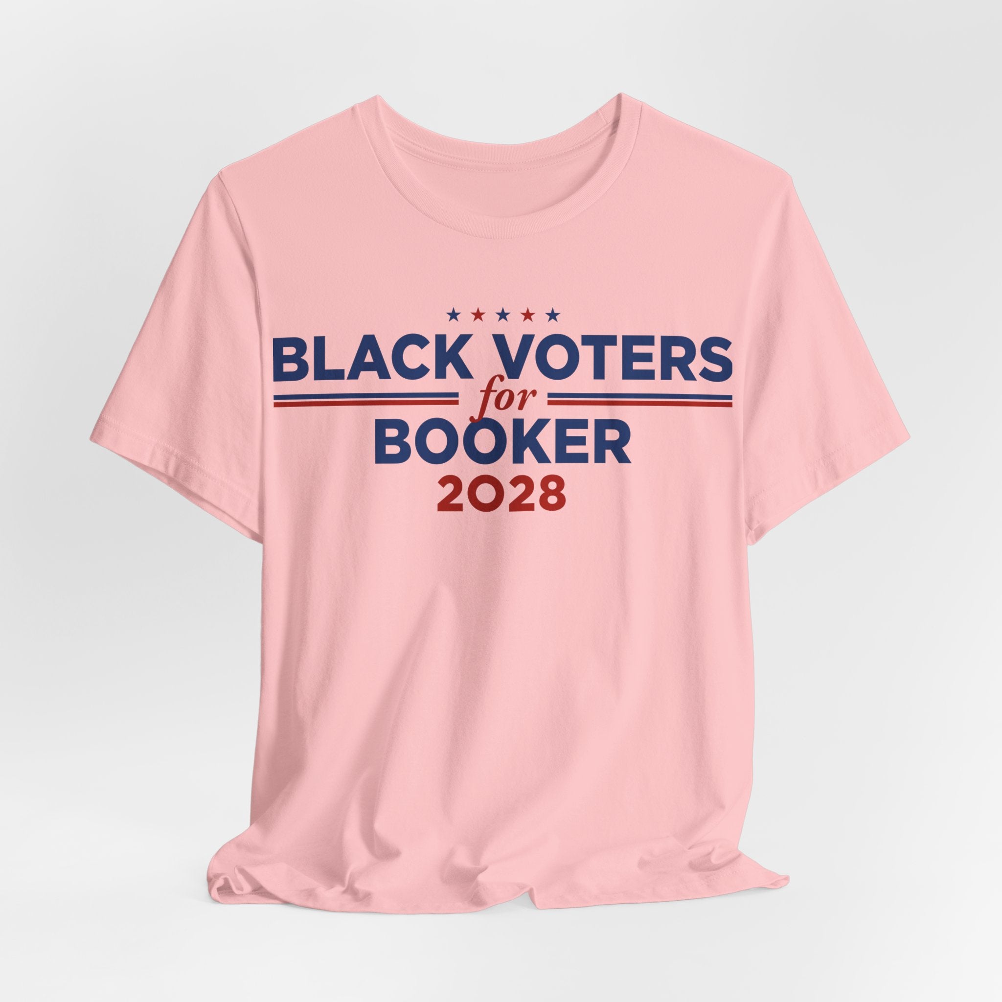 Black Voters for Cory Booker Campaign T-Shirt for President 2028