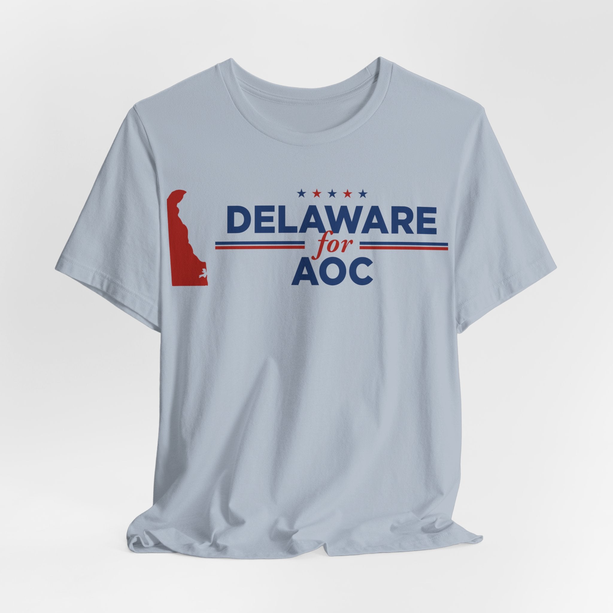 Delaware for AOC for President Campaign T-Shirt 2028