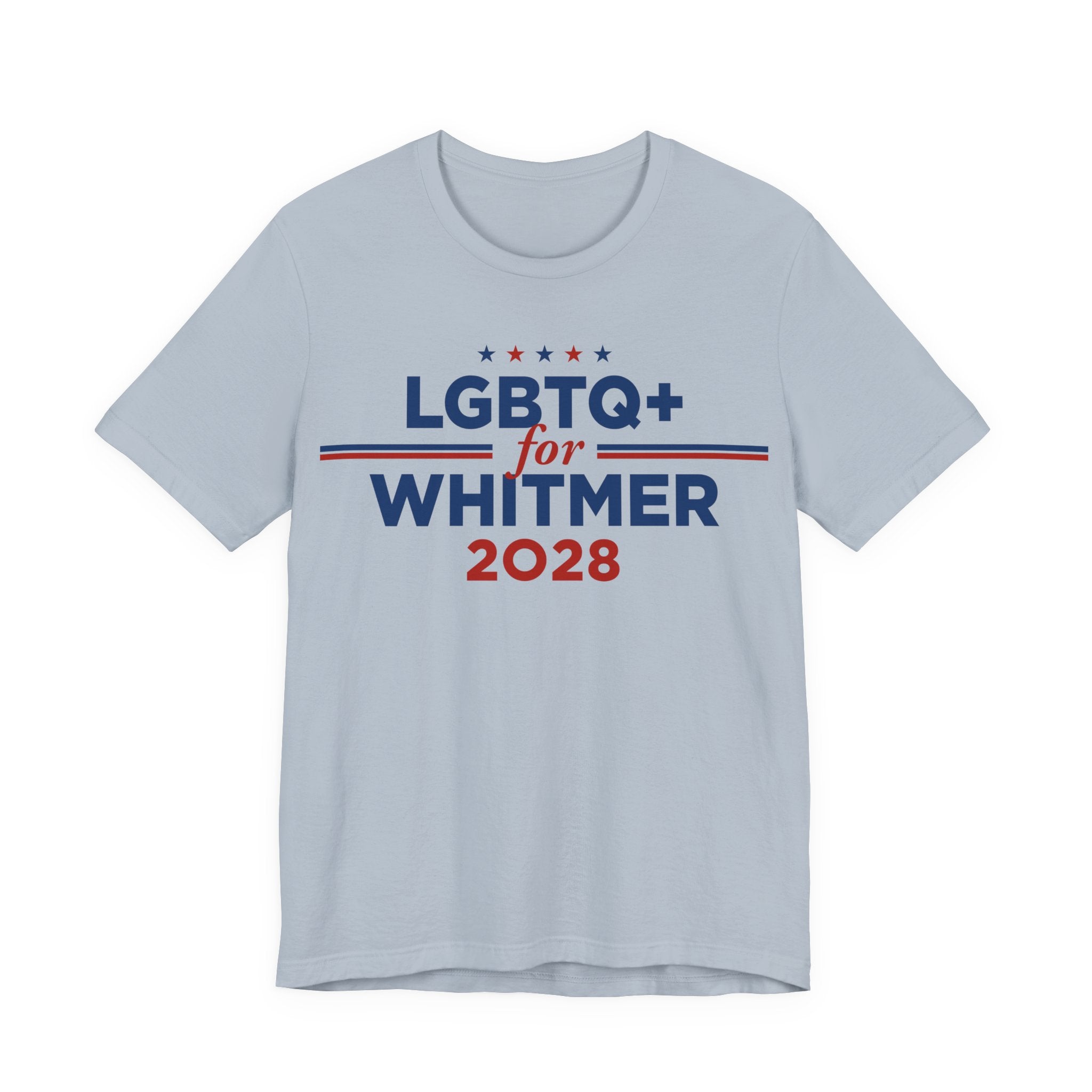 LGBTQ+ for Gretchen Whitmer for President Campaign T-Shirt 2028