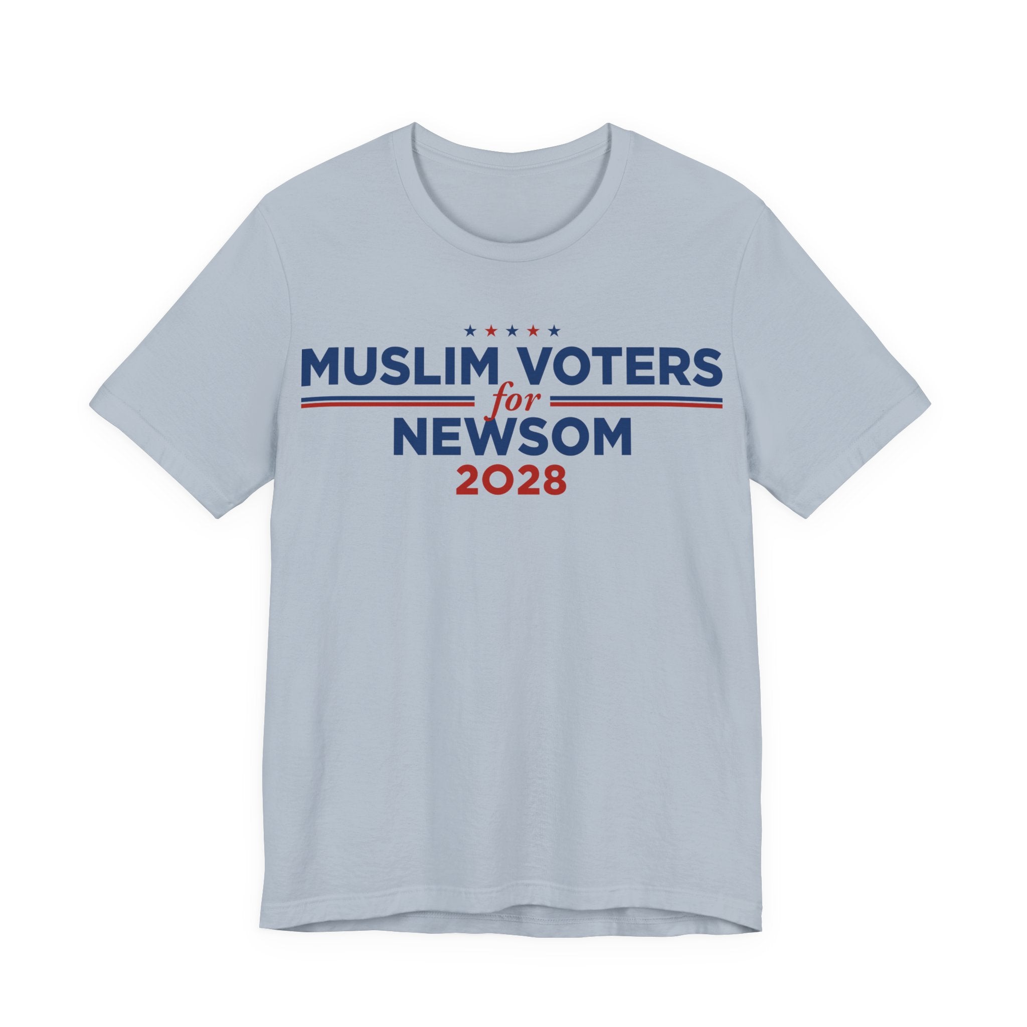 Muslim Voters for Gavin Newsom for President Campaign T-Shirt 2028