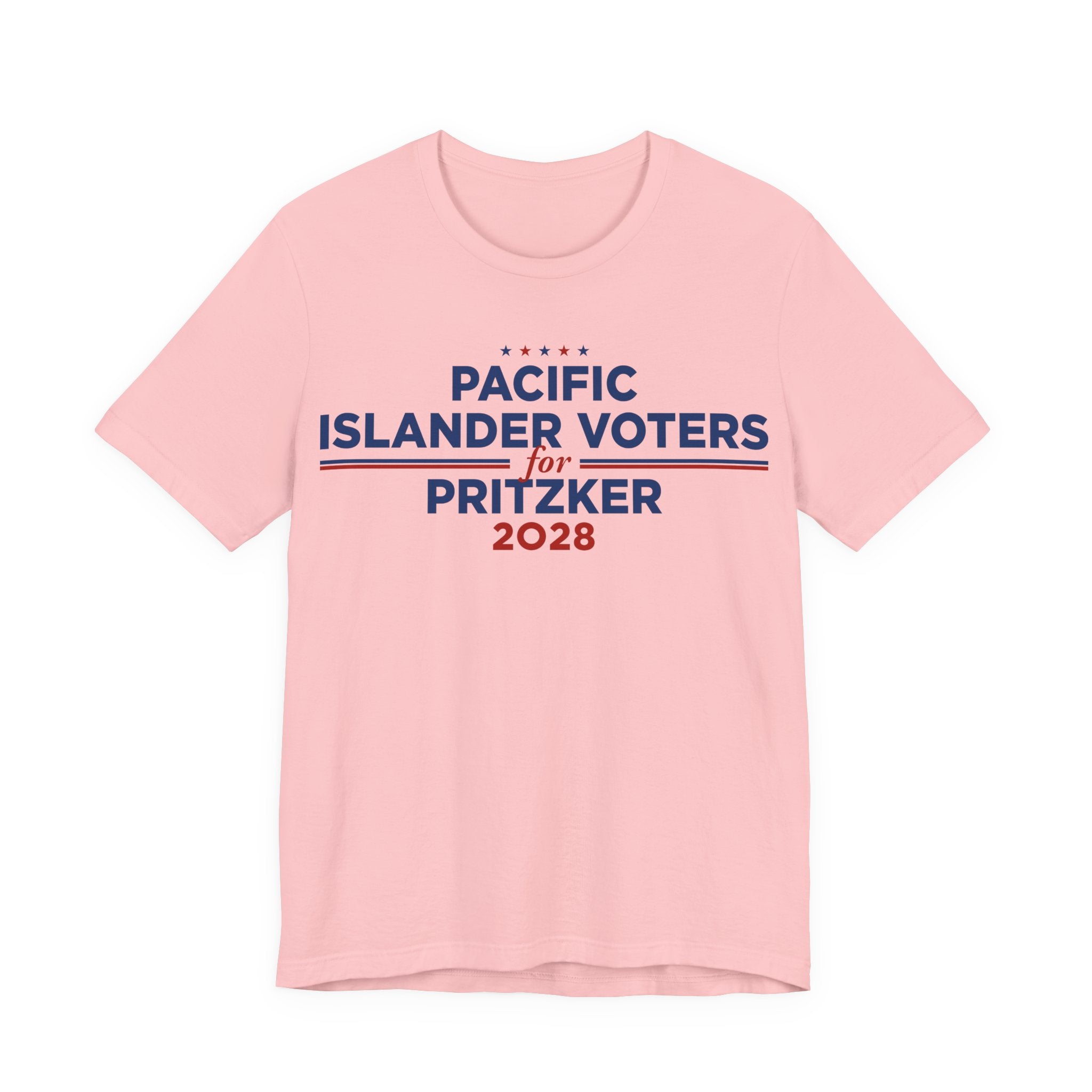 Pacific Islander Voters for J.B. Pritzker for President Campaign T-Shirt 2028