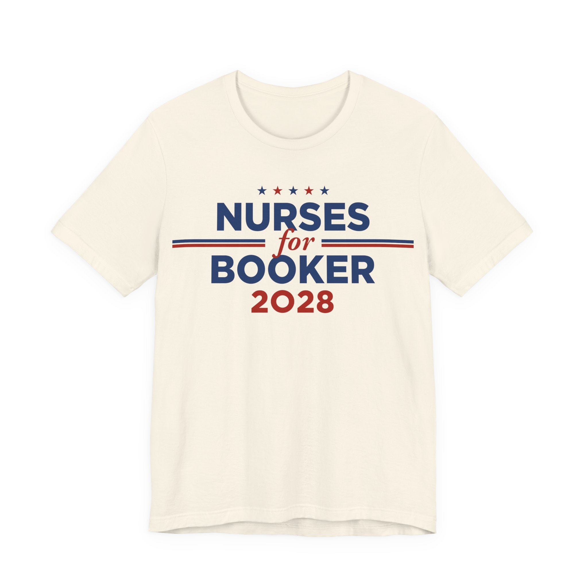 Nurses for Cory Booker for President Campaign T-Shirt 2028