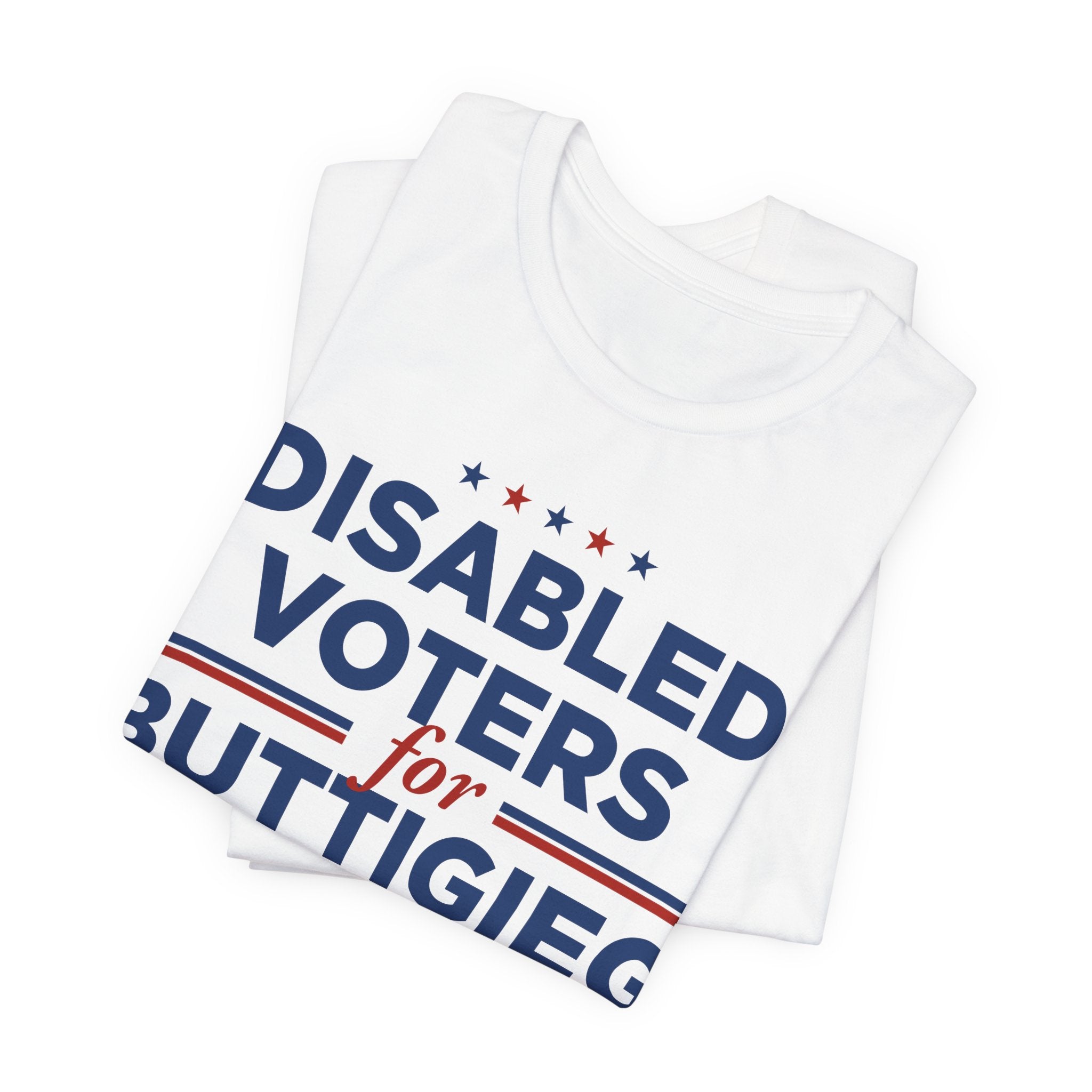Disabled Voters for Pete Buttigieg for President Campaign T-Shirt 2028
