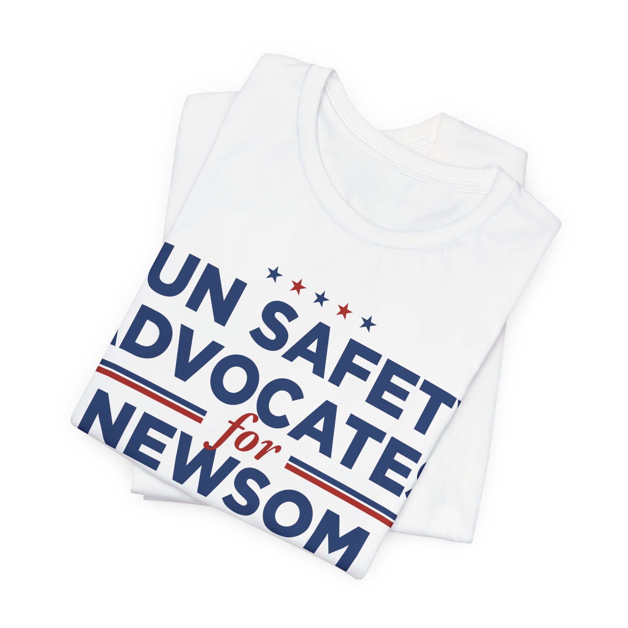 Gun Safety Advocates for Gavin Newsom for President Campaign T-Shirt 2028
