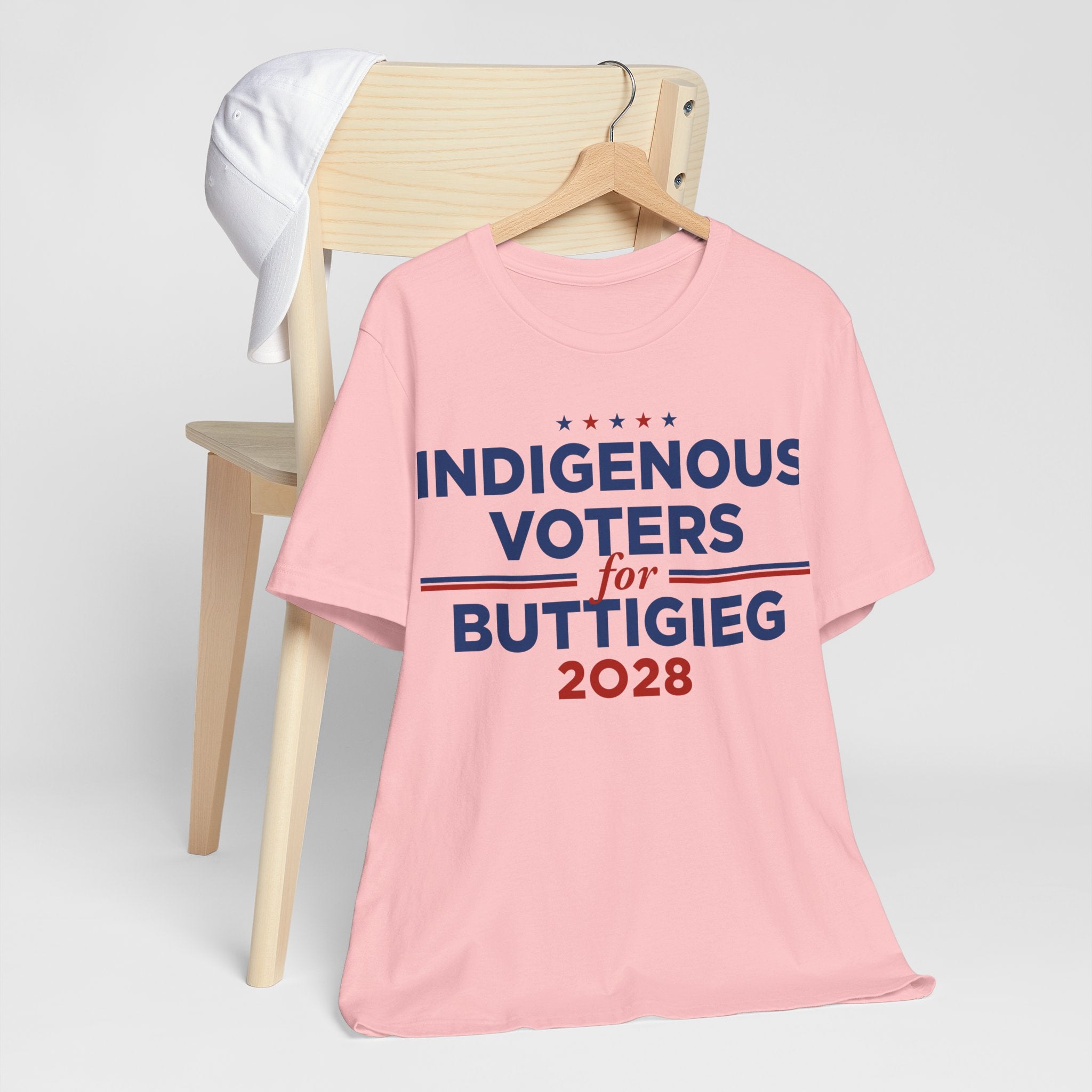 Indigenous Voters / Native Americans for Pete Buttigieg for President Campaign T-Shirt 2028