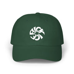 Dad Cap with FUCK ICE Spiral Logo - Minimal Casual Baseball Hat