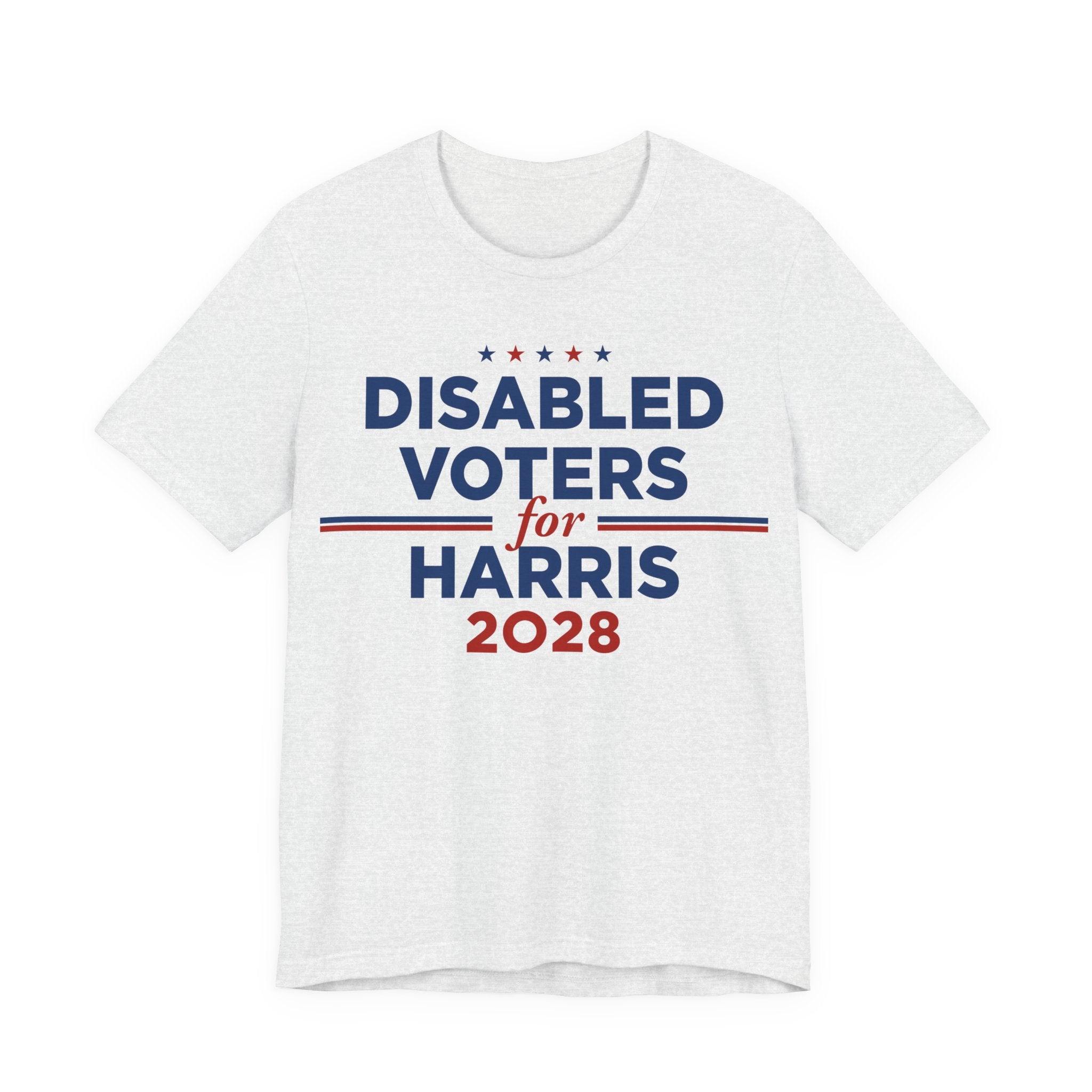 Disable Voters for Kamala Harris for President Campaign T-Shirt 2028