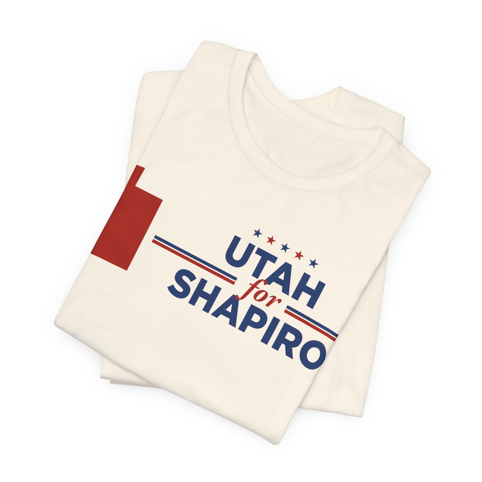 Utah for Josh Shapiro for President Campaign T-Shirt 2028