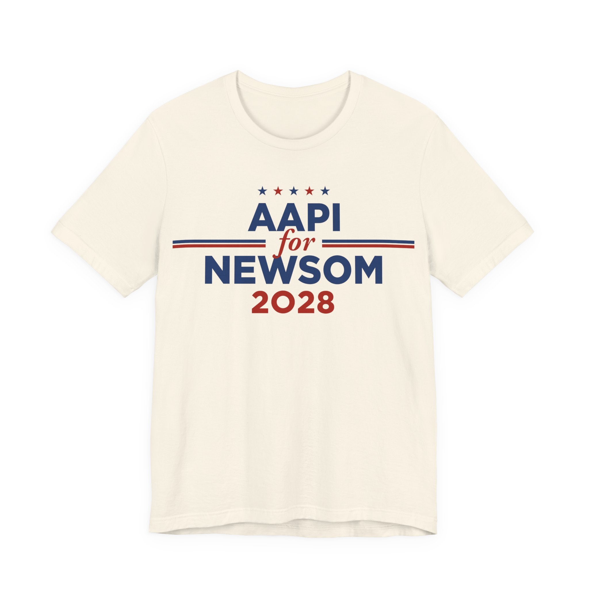 AAPI Asian American and Pacific Islander for Gavin Newsom Campaign T-Shirt for President 2028