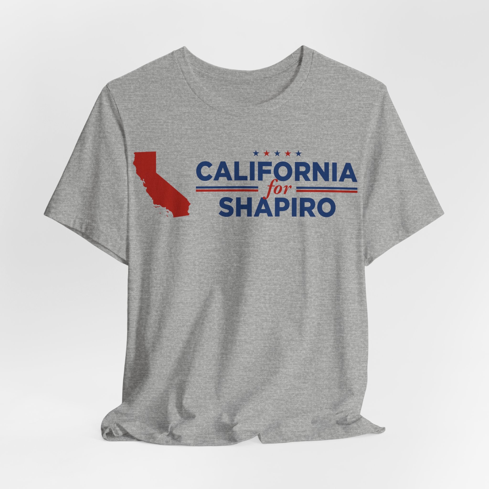 California for Josh Shapiro for President Campaign T-Shirt 2028