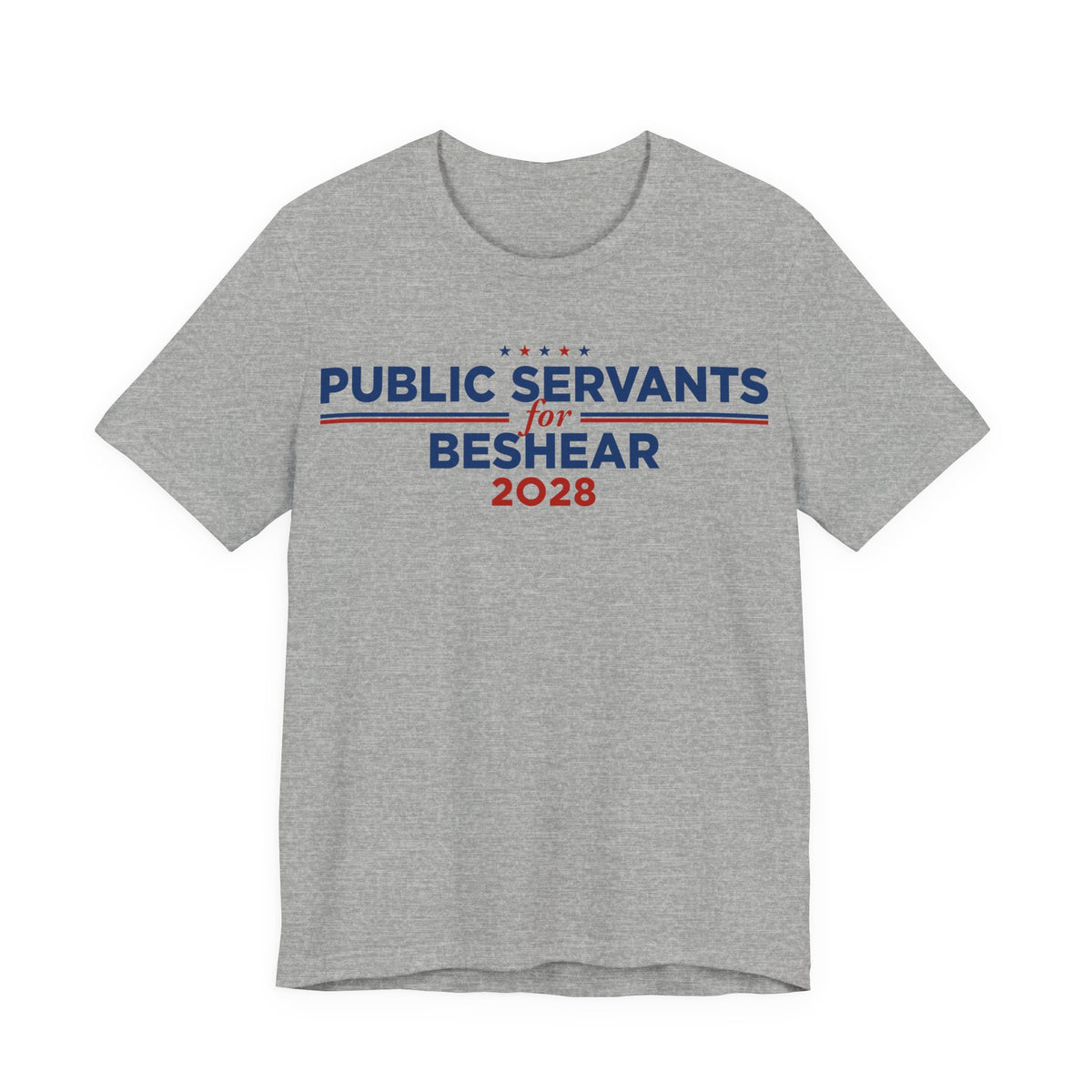 Public Servants for Andy Beshear for President Campaign T-Shirt 2028