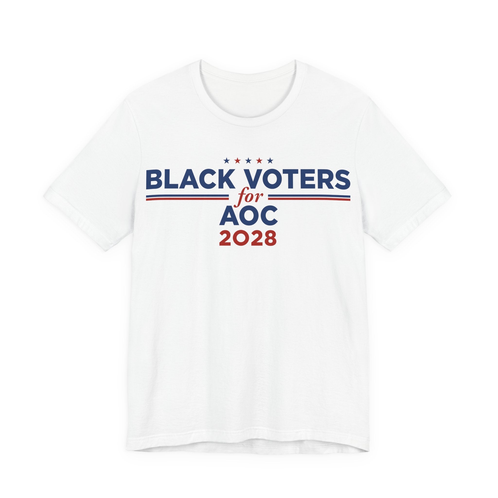 Black Voters for AOC Campaign T-Shirt for President 2028