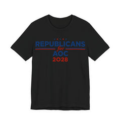 Republicans for AOC Campaign T-Shirt for President 2028