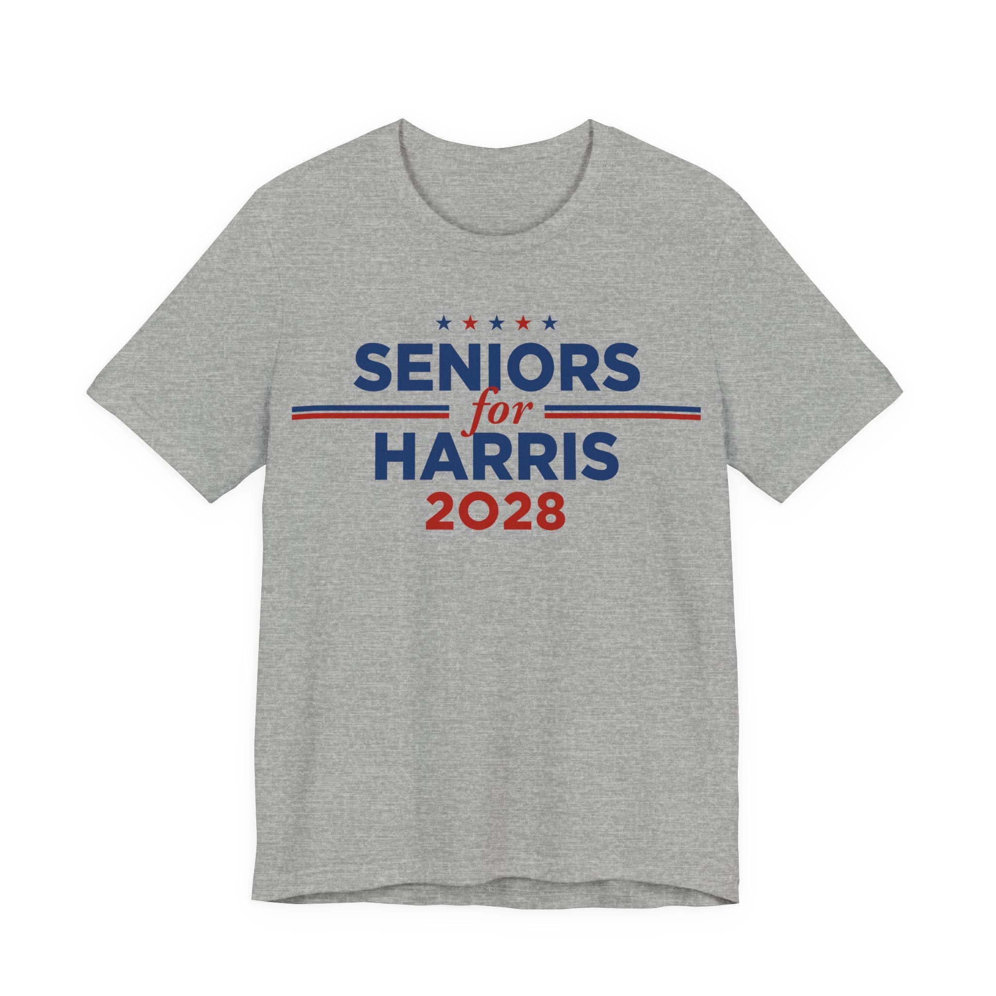 Seniors for Kamala Harris for President Campaign T-Shirt 2028