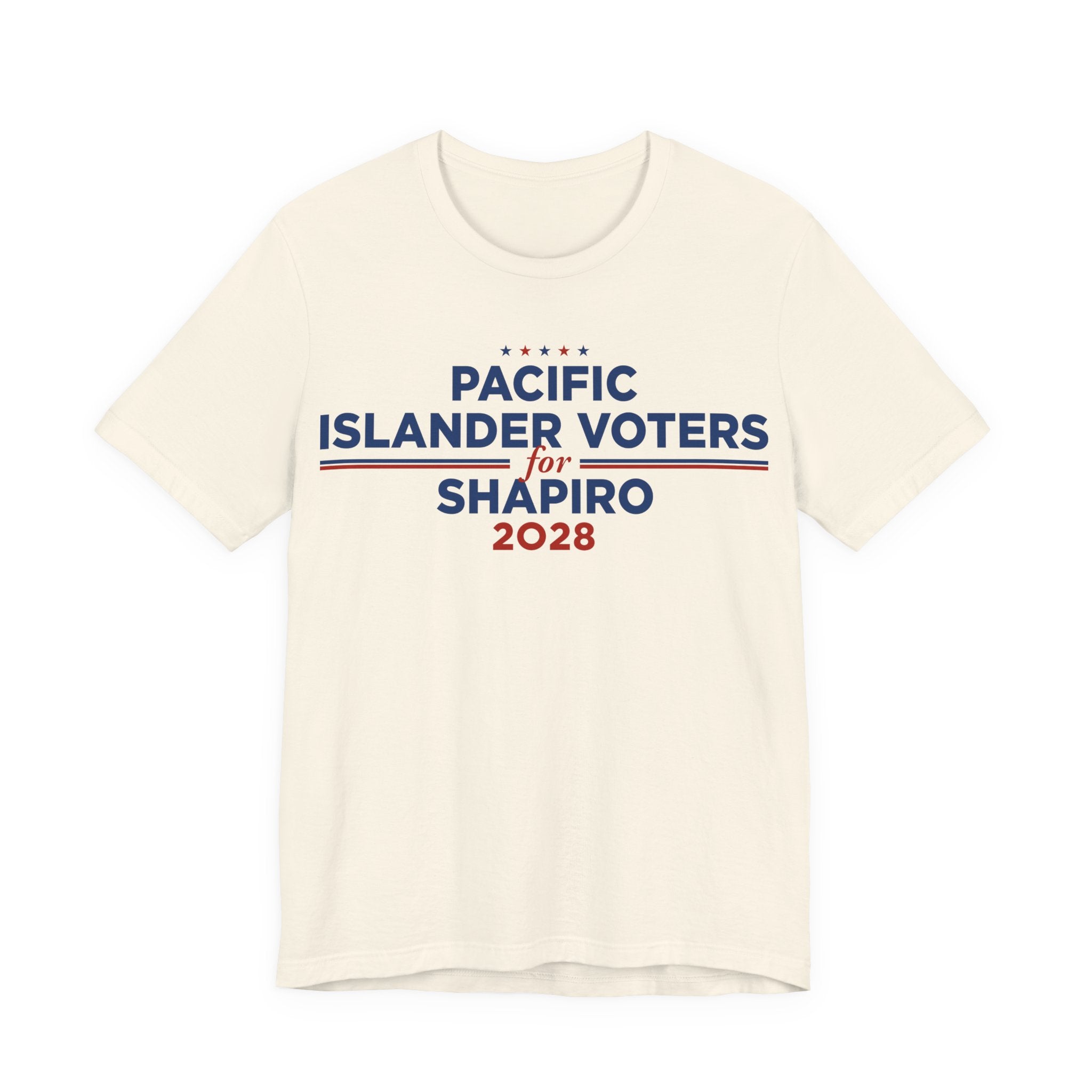 Pacific Islander Voters for Josh Shapiro for President Campaign T-Shirt 2028