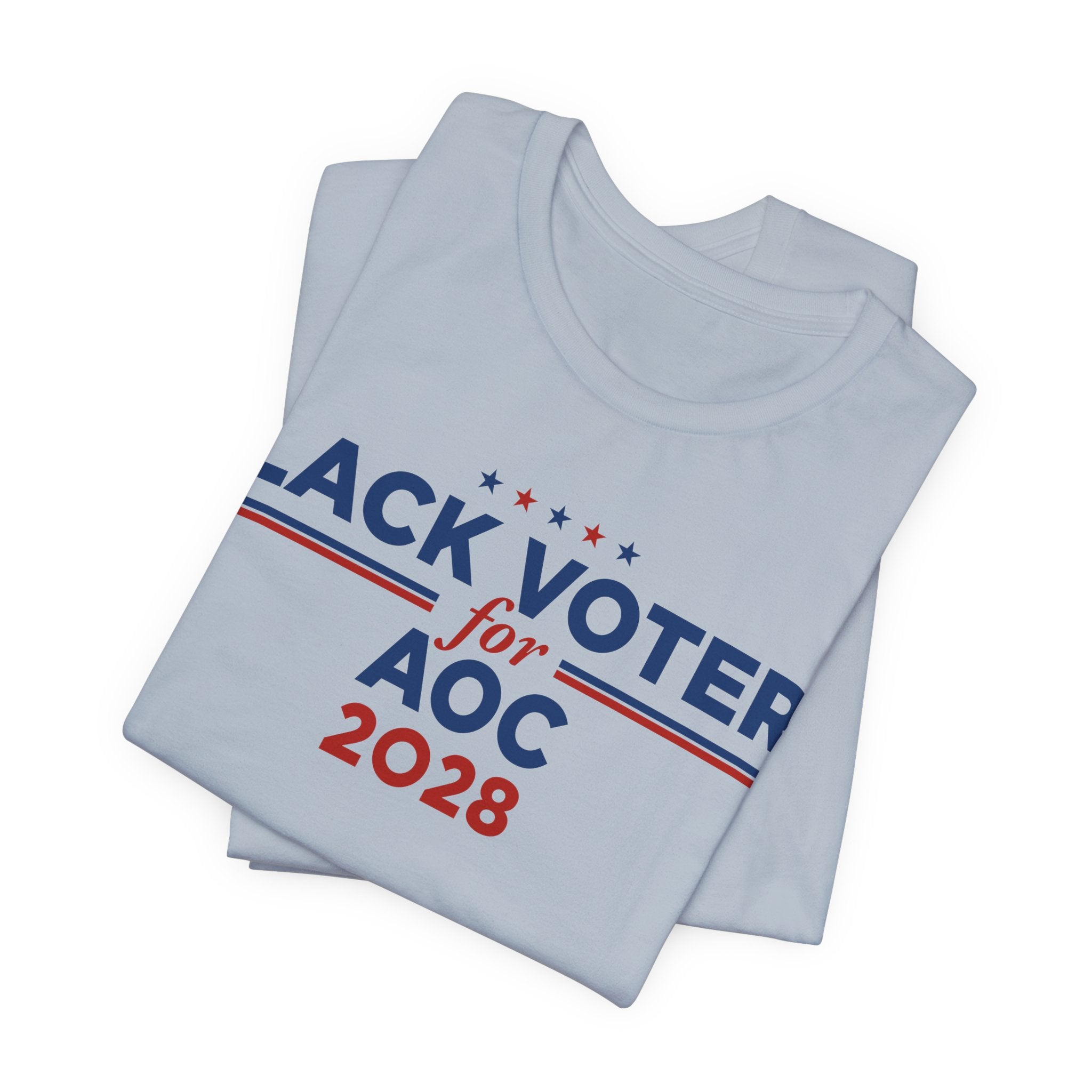 Black Voters for AOC Campaign T-Shirt for President 2028