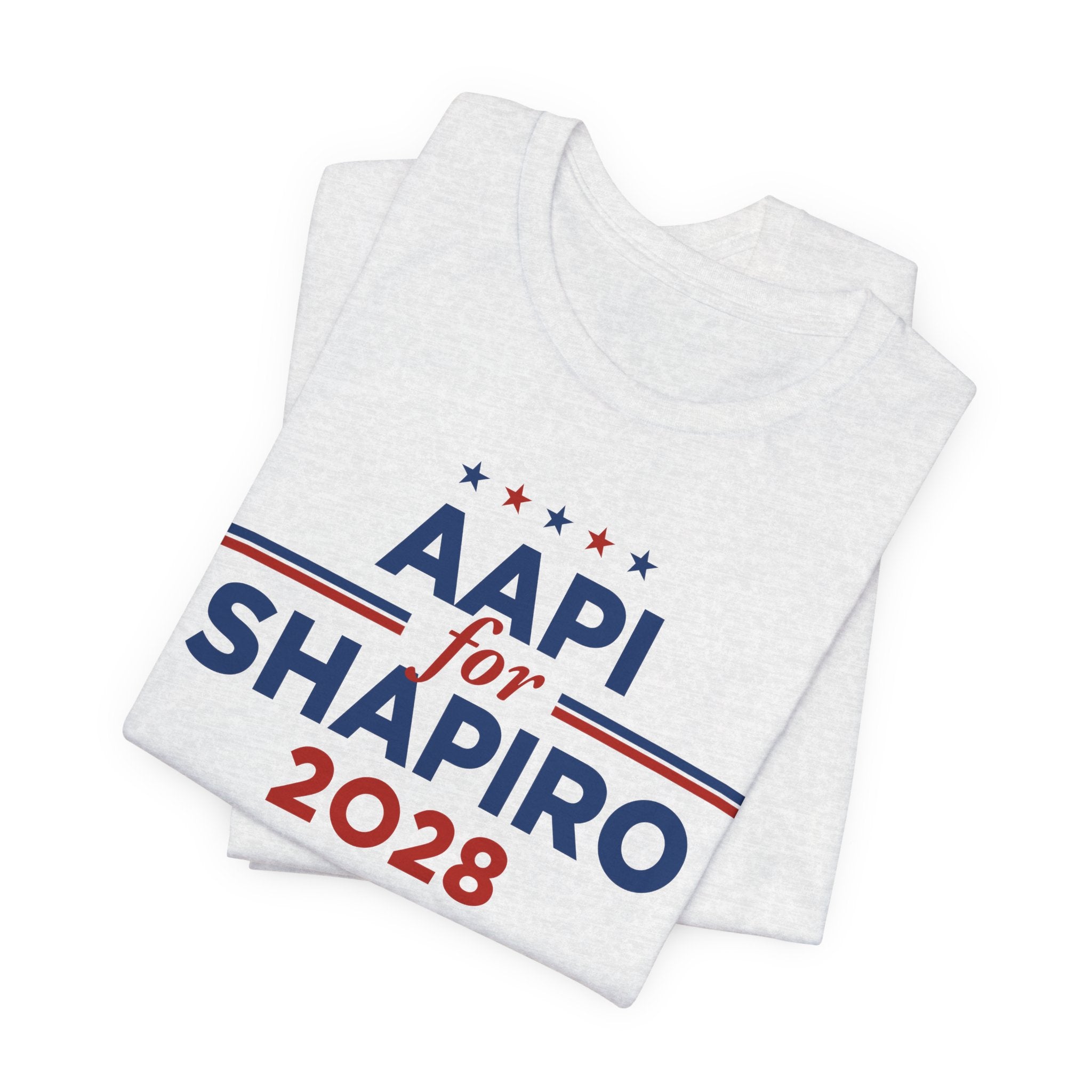 AAPI Asian American and Pacific Islander for Josh Shapiro Campaign T-Shirt for President 2028