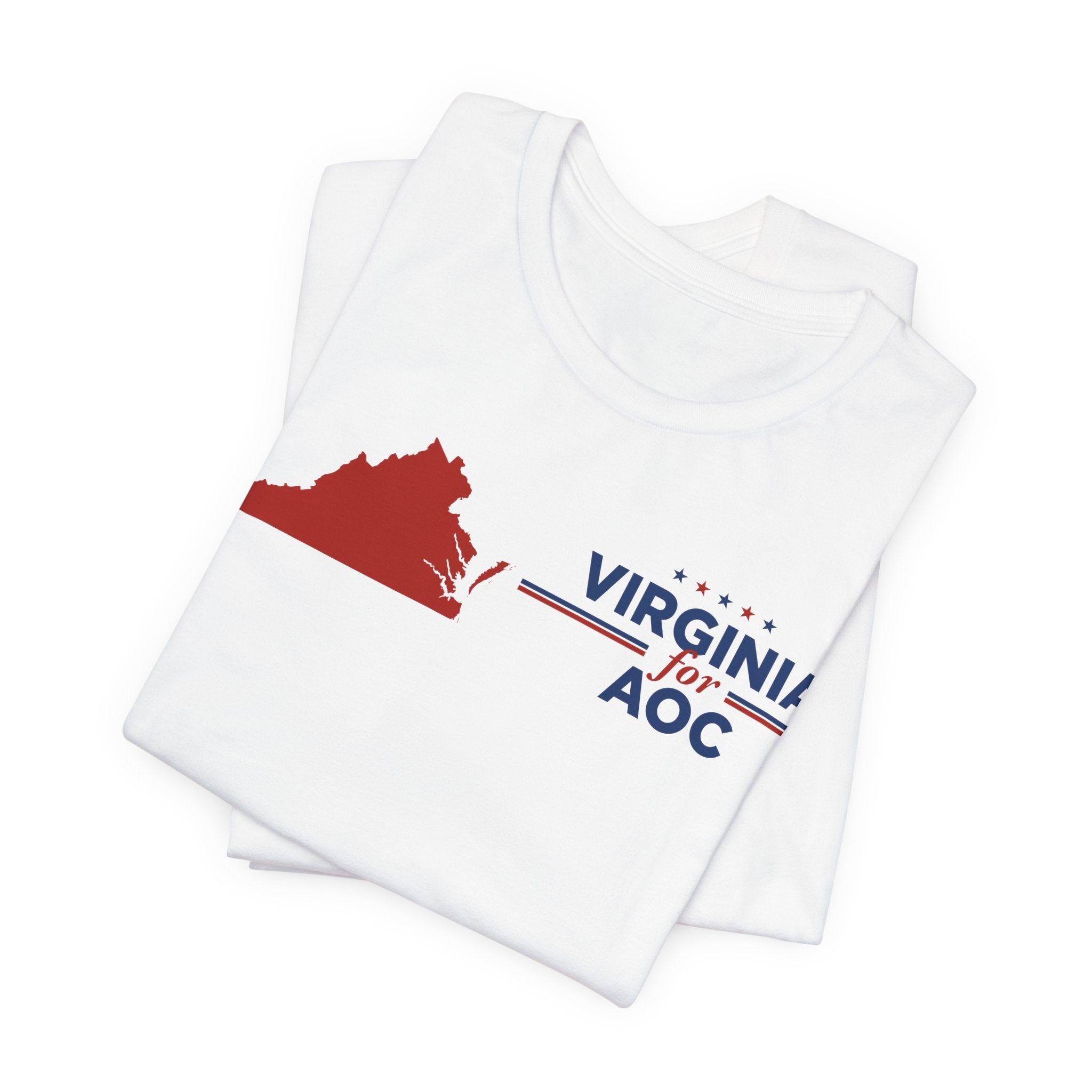 Virginia for AOC for President Campaign T-Shirt 2028