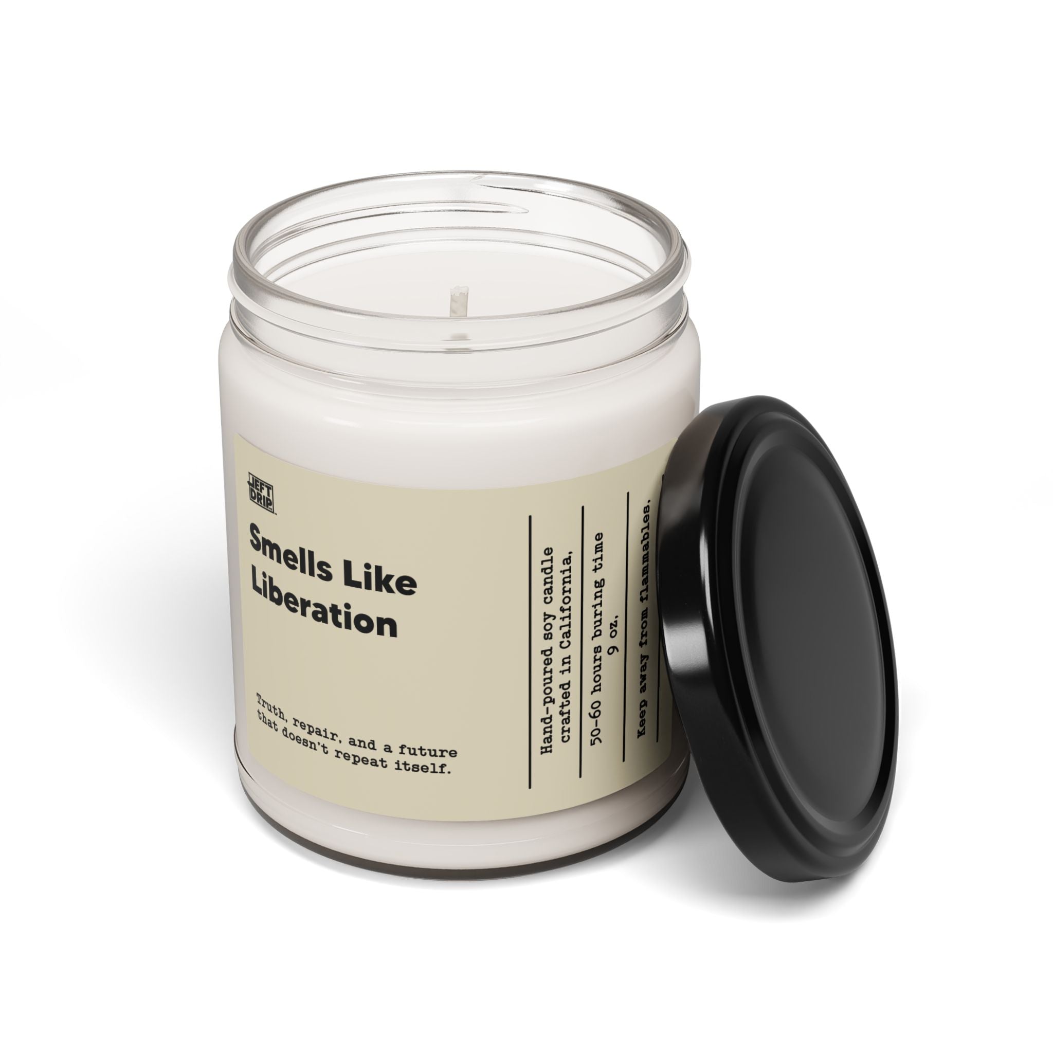 Smells Like Liberation – Hand-Poured Soy Candle (9 oz)
