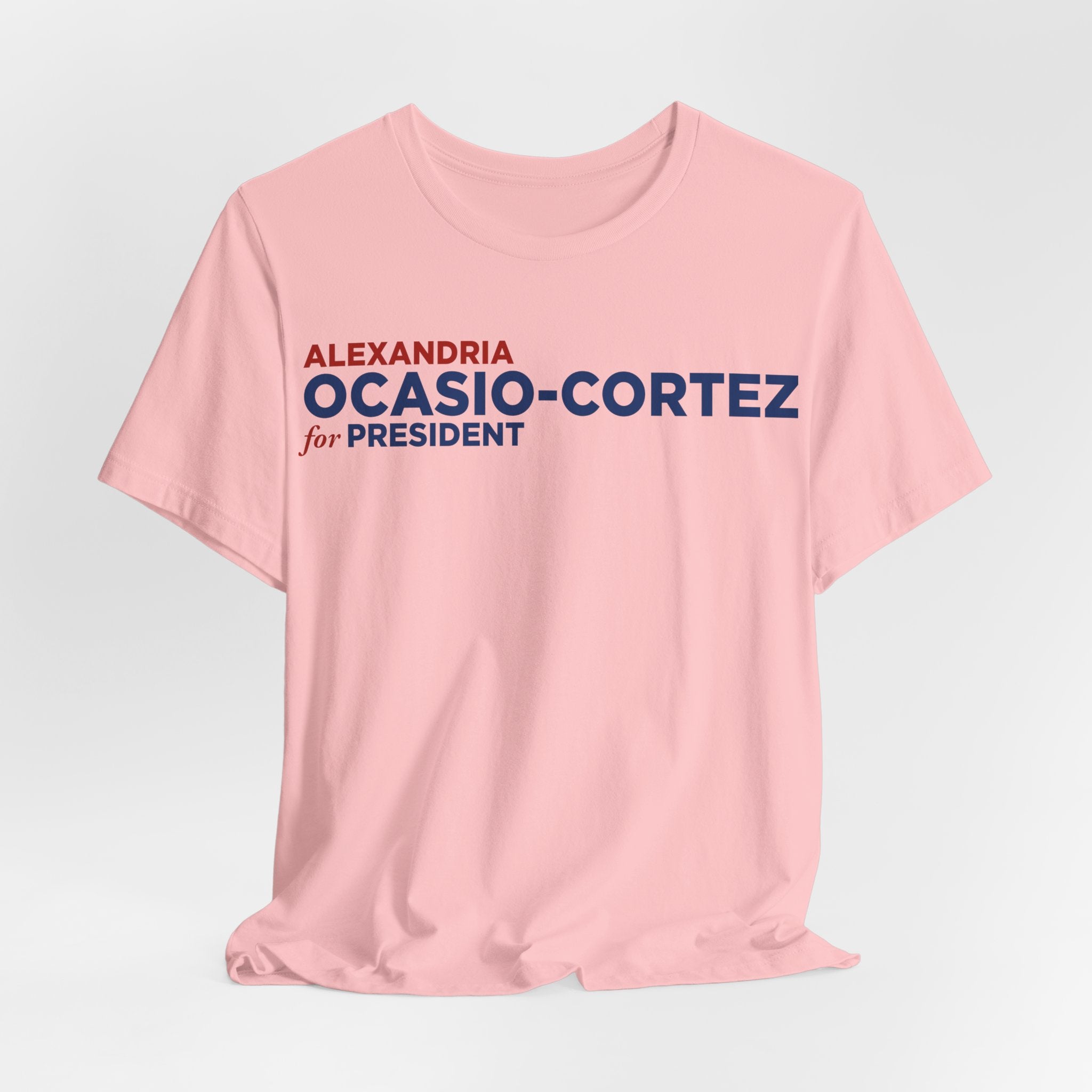 Alexandria Ocasio-Cortez AOC for President Campaign T-Shirt 2028