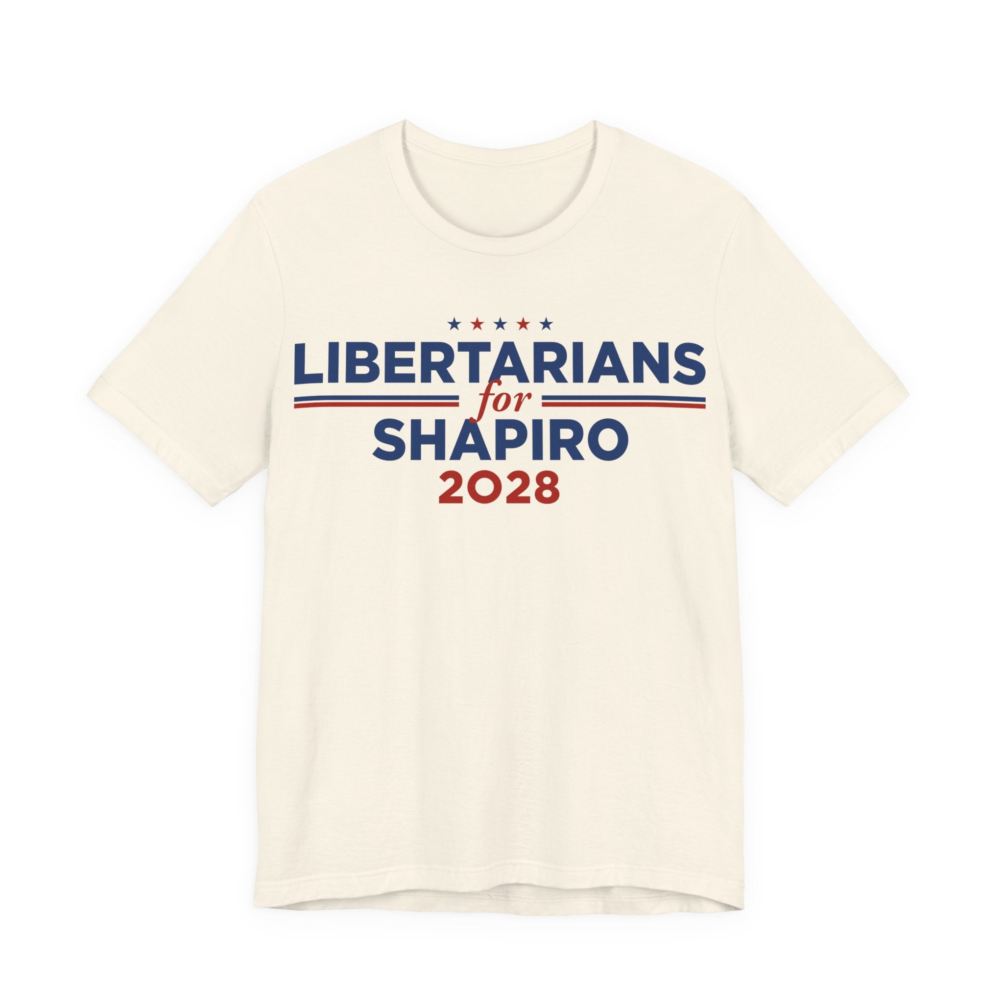 Libertarians for Josh Shapiro for President Campaign T-Shirt 2028