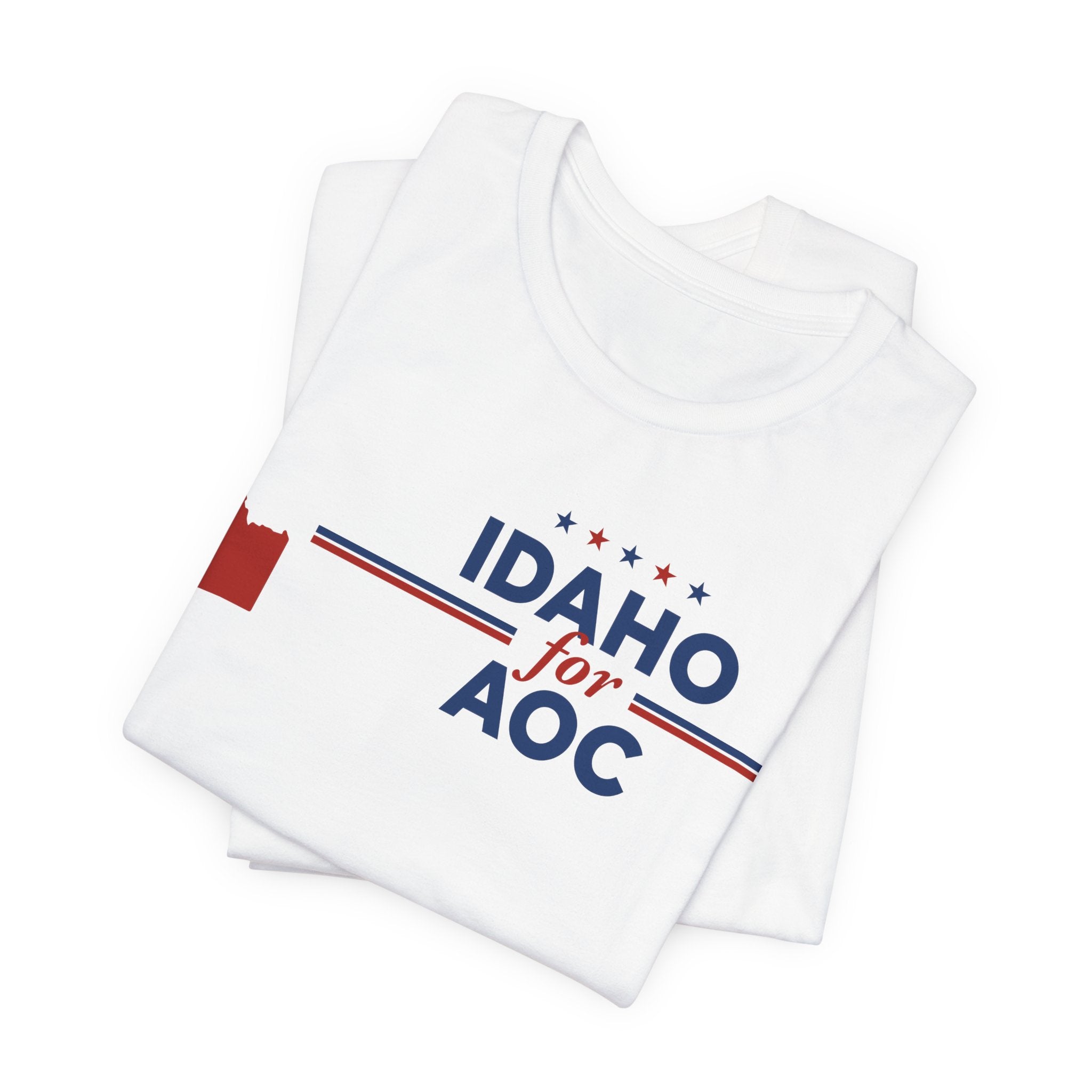 Idaho for AOC for President Campaign T-Shirt 2028